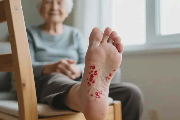 老年人腳上經常長濕疹可不可以根治(圖4)