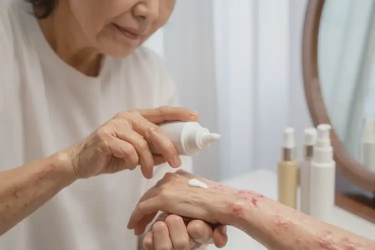 產(chǎn)婦手上長濕疹可不可以根治(圖3)