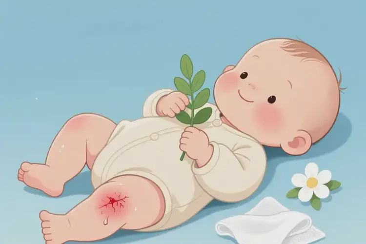 嬰幼兒大腿上偶爾起濕疹能徹底自愈嗎(圖3)