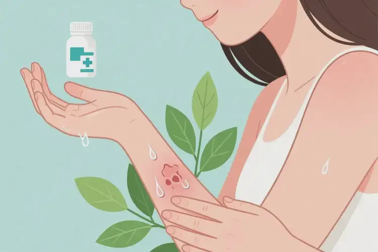 女生手臂容易起濕疹可不可以徹底自愈(圖1)