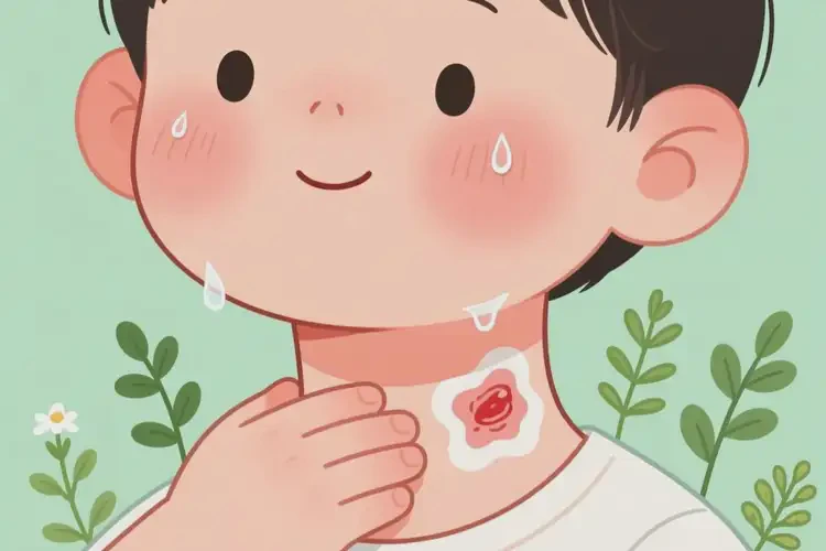 小孩脖子经常长湿疹可不可以彻底自愈(图2)