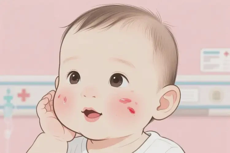 幼兒面部偶爾起濕疹不管它會自己好嗎(圖4)