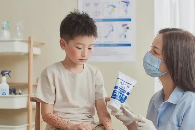 兒童面部容易起濕疹能徹底自愈嗎(圖2)