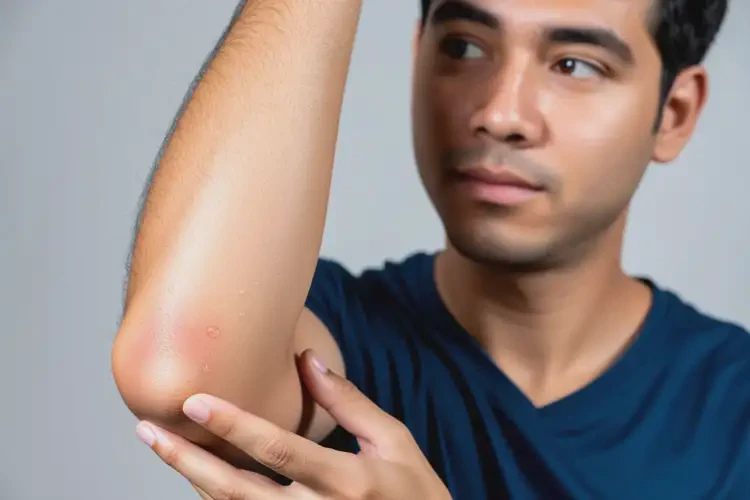 男性手臂出濕疹不管它會自己痊愈嗎(圖3)