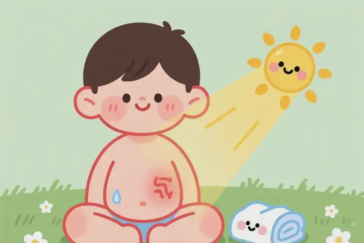 少儿肚子出湿疹可不可以根治(图2)