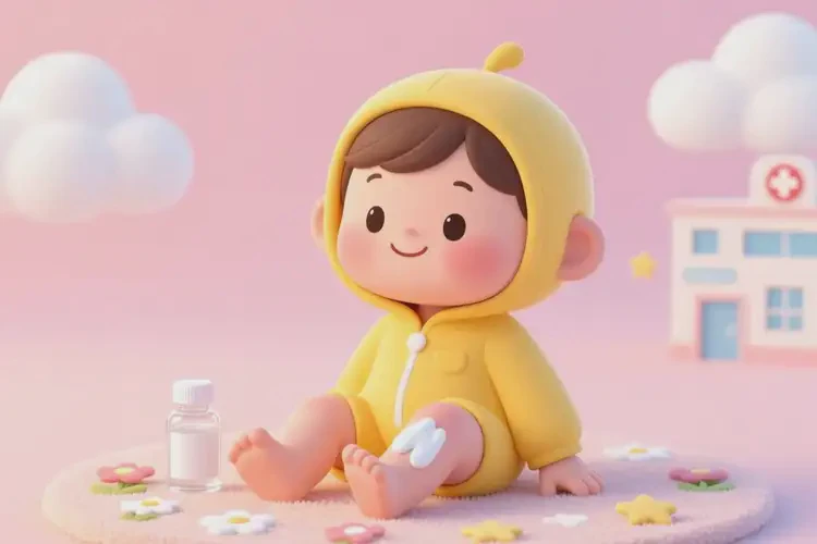 小兒小腿起濕疹不管它會(huì)自己好嗎(圖1)