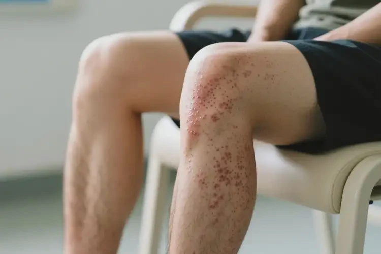 男人四肢出現(xiàn)濕疹能不能根治(圖3)