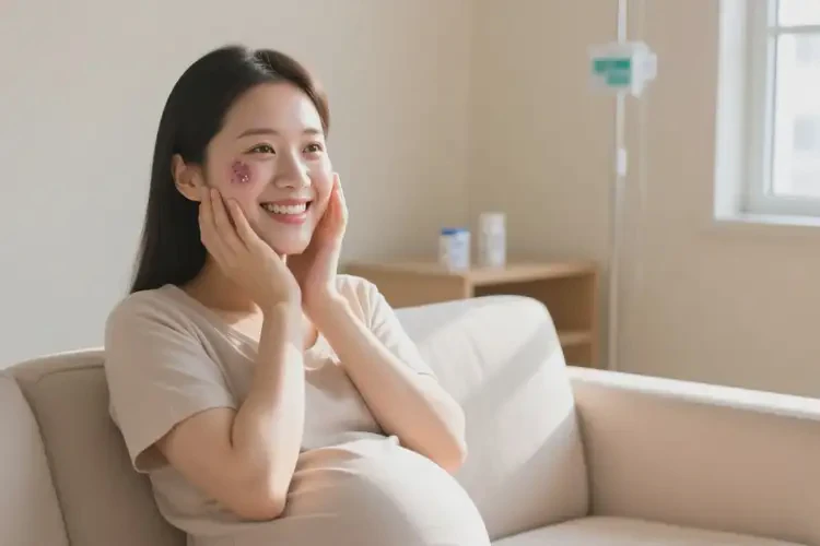 產(chǎn)婦臉上經(jīng)常長濕疹能夠徹底治愈嗎(圖2)