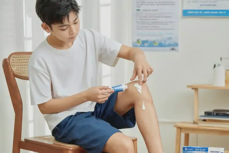 大學(xué)生大腿上有濕疹能徹底自愈嗎(圖1)