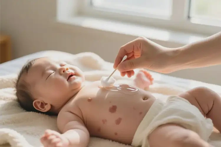 寶寶肚子經(jīng)常長濕疹可不可以根治(圖3)