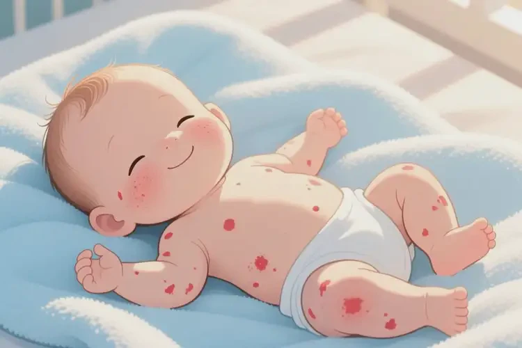 小兒全身出現(xiàn)濕疹不管它會(huì)自己好嗎(圖4)