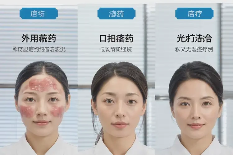 女生臉上起濕疹能夠徹底治愈嗎(圖1)