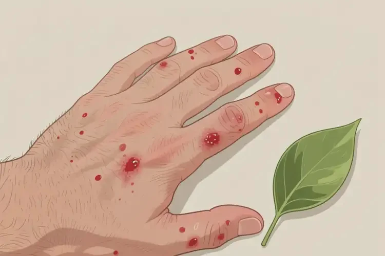 男人手上容易起濕疹能不能根治(圖1)