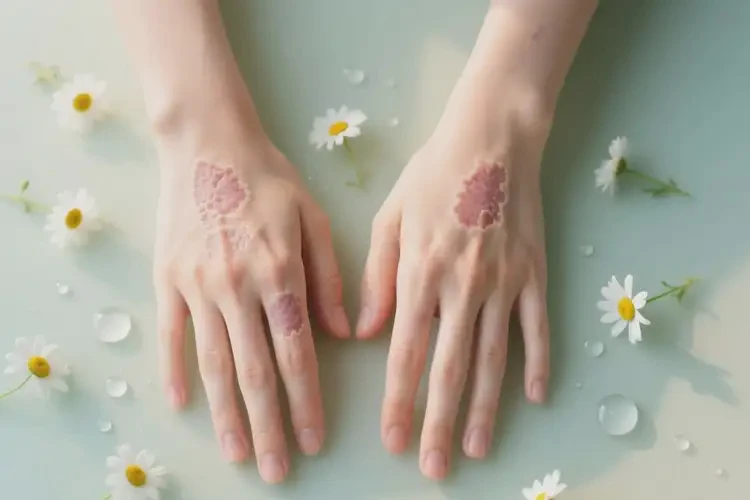 女生手上经常起湿疹能彻底自愈吗(图2)