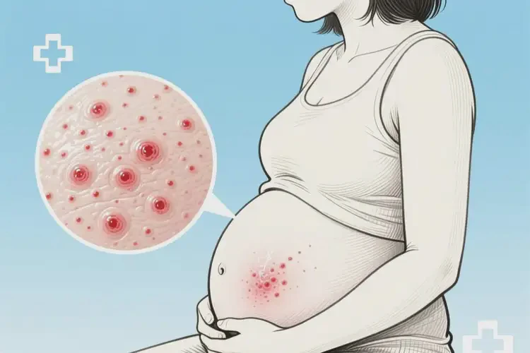 女人肚子上起濕疹能不能根治(圖1)