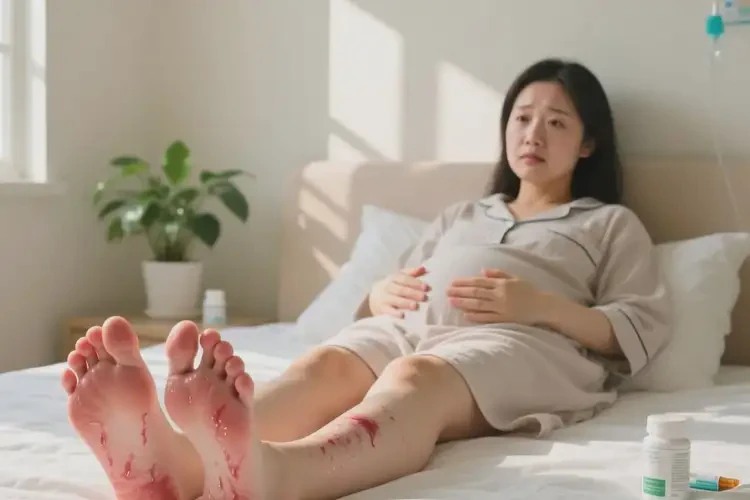 產(chǎn)婦四肢起濕疹可不可以根治(圖4)