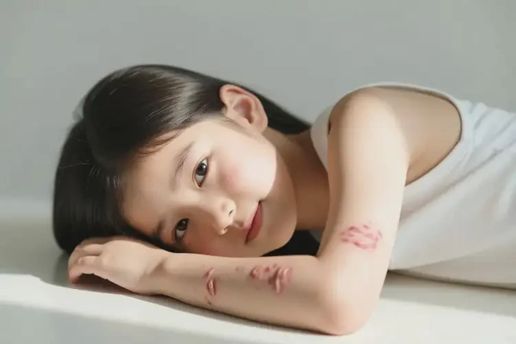 女生身上容易起濕疹可不可以根治(圖1)