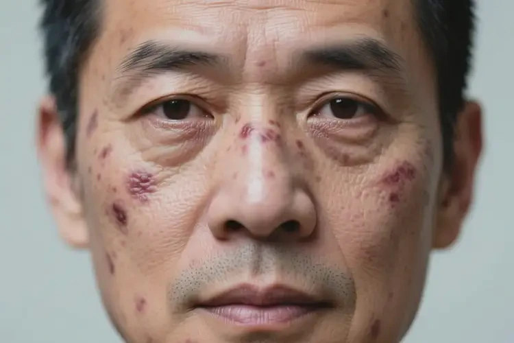 男人面部經(jīng)常長濕疹能不能根治(圖2)