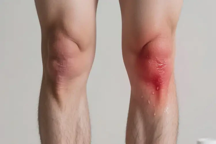 男性小腿有濕疹可不可以根治(圖1)