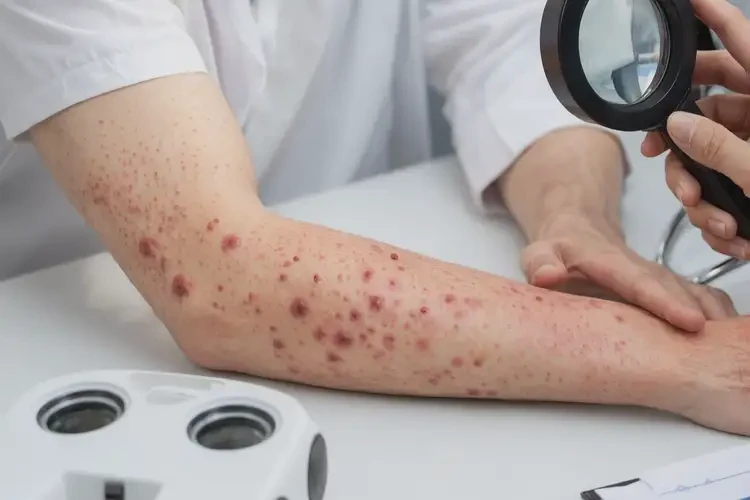 青年人身上容易長(zhǎng)濕疹不管它會(huì)自己好嗎(圖4)