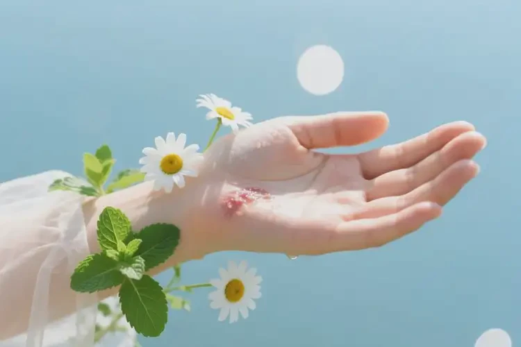 女性手臂上經(jīng)常起濕疹可不可以根治(圖1)