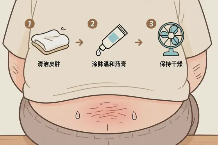 老年人屁股上容易起濕疹可不可以根治(圖1)