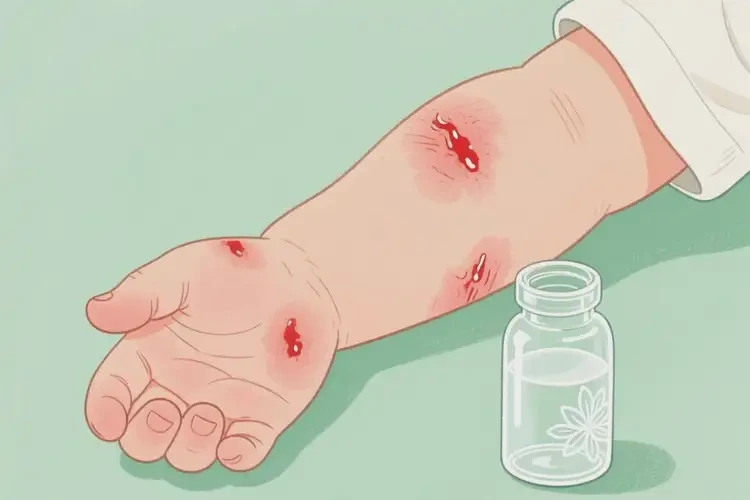 幼兒手臂長(zhǎng)濕疹能靠自己自愈嗎(圖2)