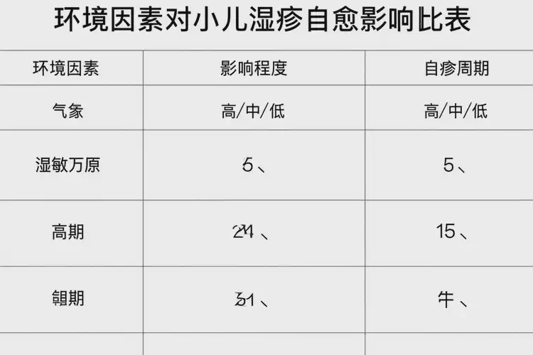 小兒全身容易起濕疹能徹底自愈嗎(圖2)