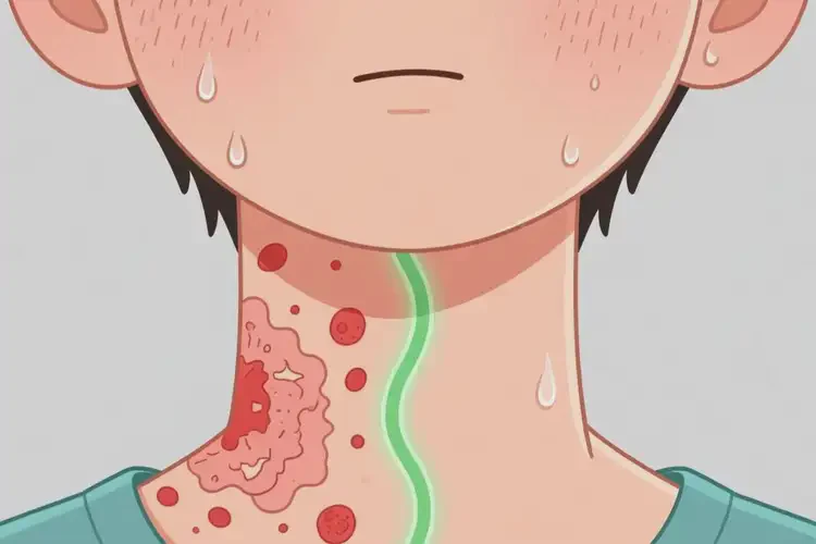 青少年脖子有濕疹可不可以根治(圖3)