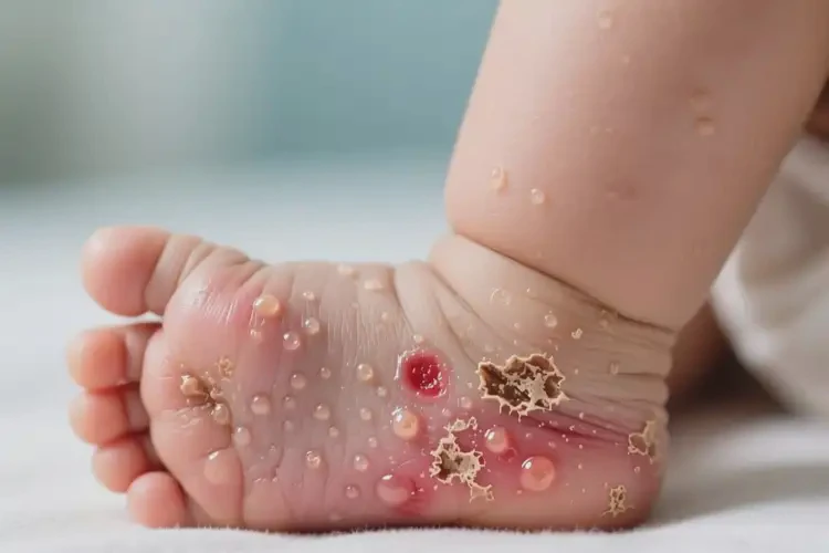 嬰兒腳上出濕疹可不可以根治(圖3)