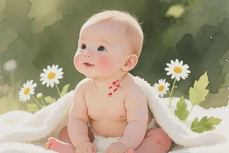 幼兒脖子經(jīng)常長濕疹能夠徹底治愈嗎(圖3)