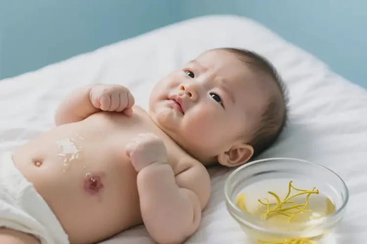 小兒肚子上出濕疹不管它會自己自愈嗎(圖3)
