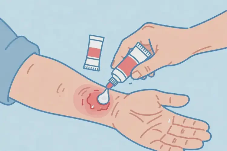 老人手臂出現(xiàn)濕疹可不可以根治(圖3)