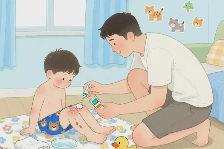 少兒大腿起濕疹可不可以根治(圖3)