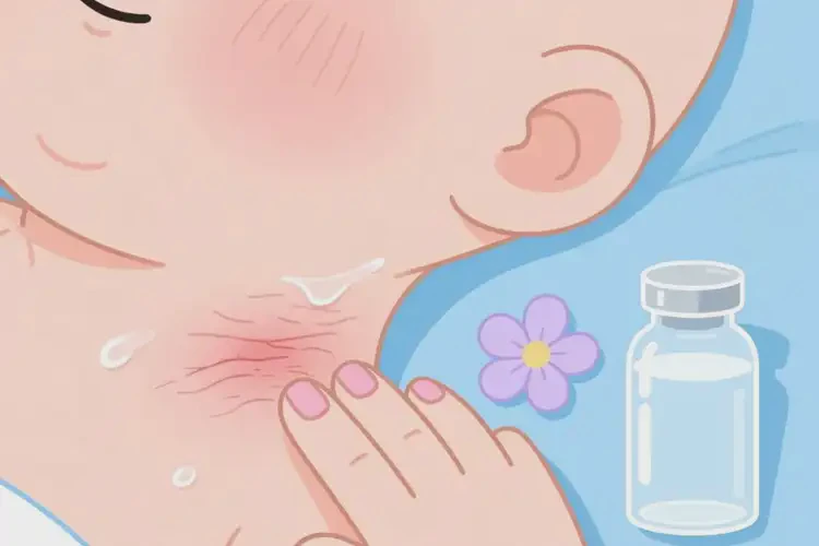 小兒脖子出濕疹可不可以根治(圖2)