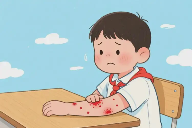 小學(xué)生手臂出現(xiàn)濕疹能徹底自愈嗎(圖4)