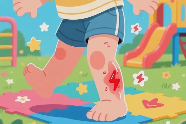 兒童大腿偶爾長濕疹能靠自己自愈嗎(圖2)