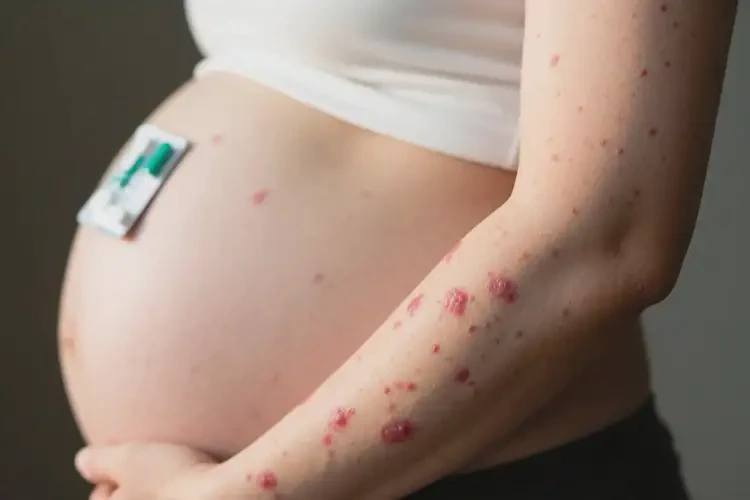 產(chǎn)婦手臂上容易起濕疹可不可以根治(圖2)