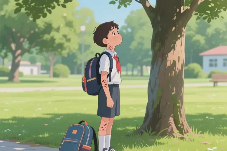 中學(xué)生脖子出濕疹可不可以根治(圖1)