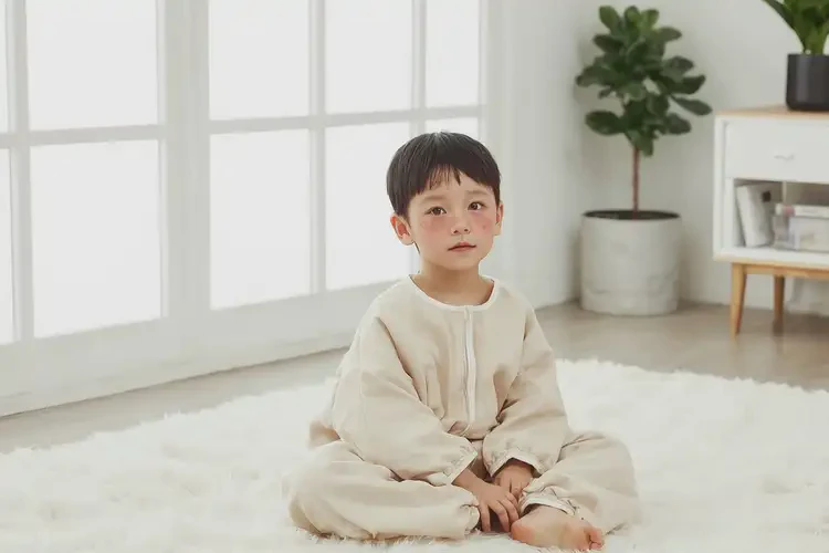 孩子腳上起濕疹能徹底自愈嗎(圖1)