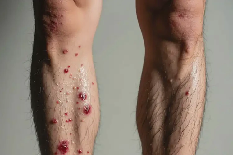 男性小腿上起湿疹可不可以根治(图2)