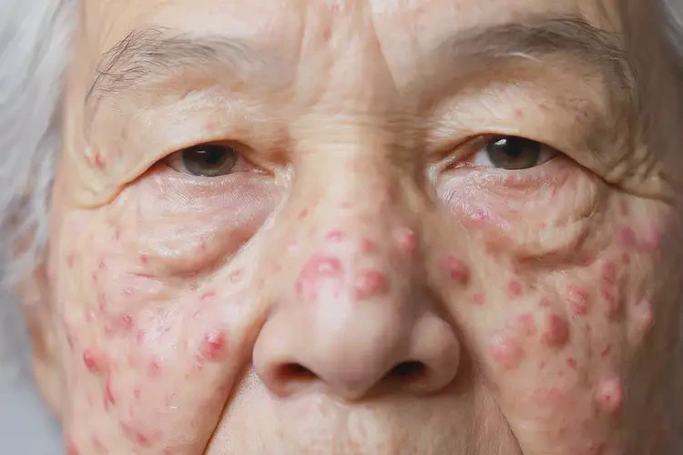 老人脸上经常长湿疹可不可以根治(图4)