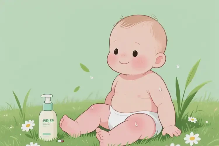 婴幼儿大腿偶尔长湿疹可不可以根治(图1)