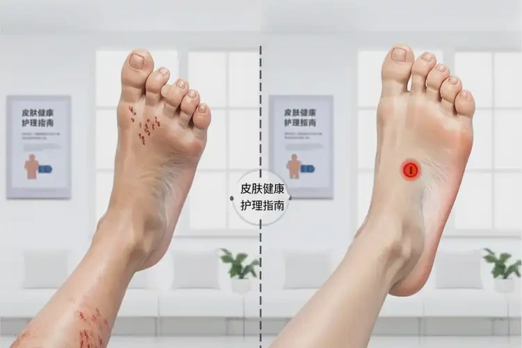 小兒腳上經(jīng)常長濕疹可不可以徹底自愈(圖1)