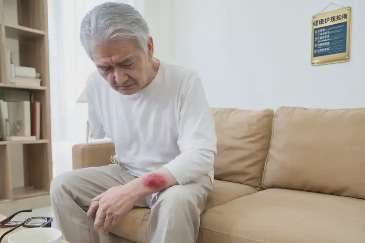 老人大腿出濕疹能夠徹底治愈嗎(圖2)