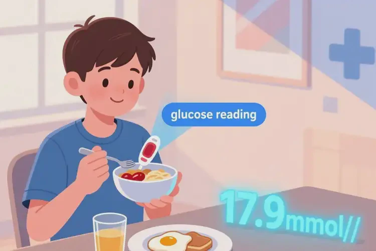 青少年早餐血糖17(图1)