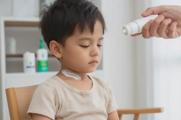 少兒脖子出現(xiàn)濕疹可不可以根治(圖2)