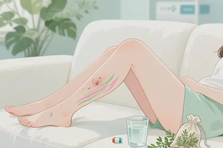 女性小腿容易长湿疹可不可以彻底自愈(图3)