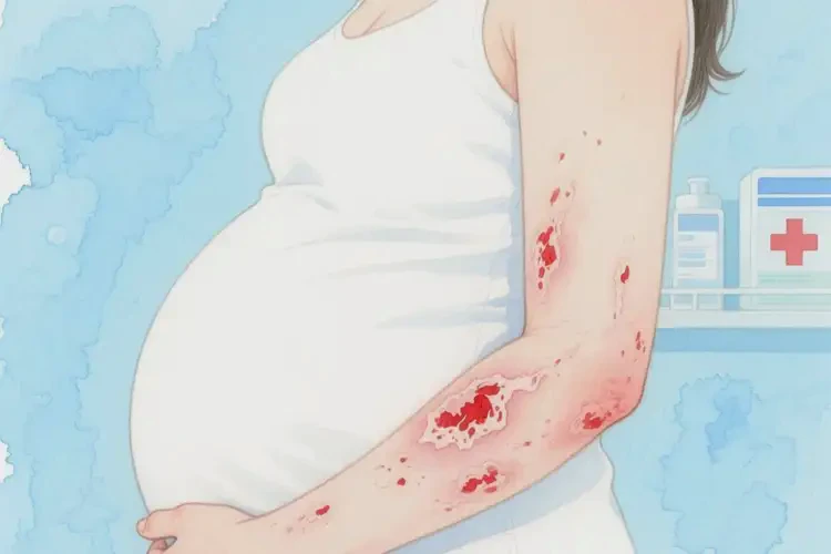 产妇手臂有湿疹可不可以根治(图4)