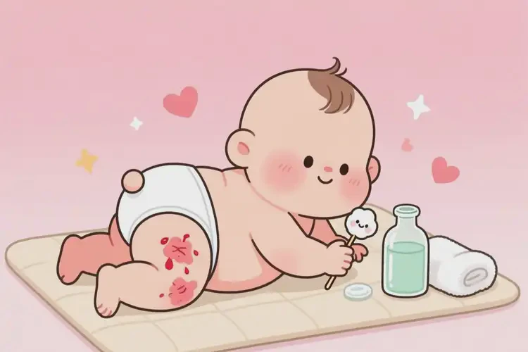 寶寶大腿有濕疹可不可以根治(圖3)